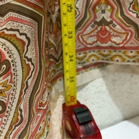 BCBGMAXAZRIA Brown Polka Dot Womens Boho Scarf Dress Size S 100% SILK - Picture 5 of 11